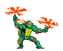 Glitter Graphics TMNT