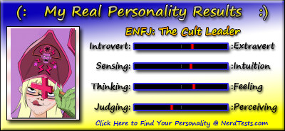 Take the fun personality test @ NerdTests.com. Click here!