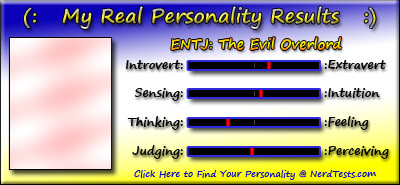 Take the Fun Personality Test @ NerdTests.com