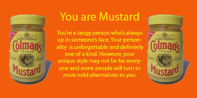 What Kind Of Man Are You? Condimentally Speaking....