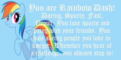 Who Are You In The Mane 6?