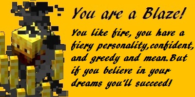 Which Minecraft Mob Are You?