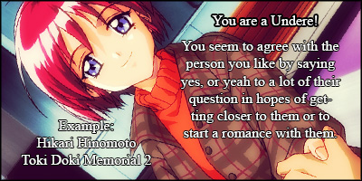 What Type Of Dere Are You? 