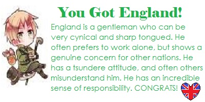 Which Hetalia Character Are You?
