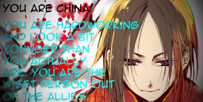 What Hetalia Character Are You?