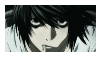 L from Death Note Stamp
