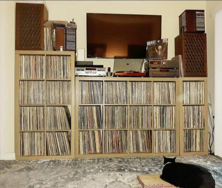 Partial collection of our albums