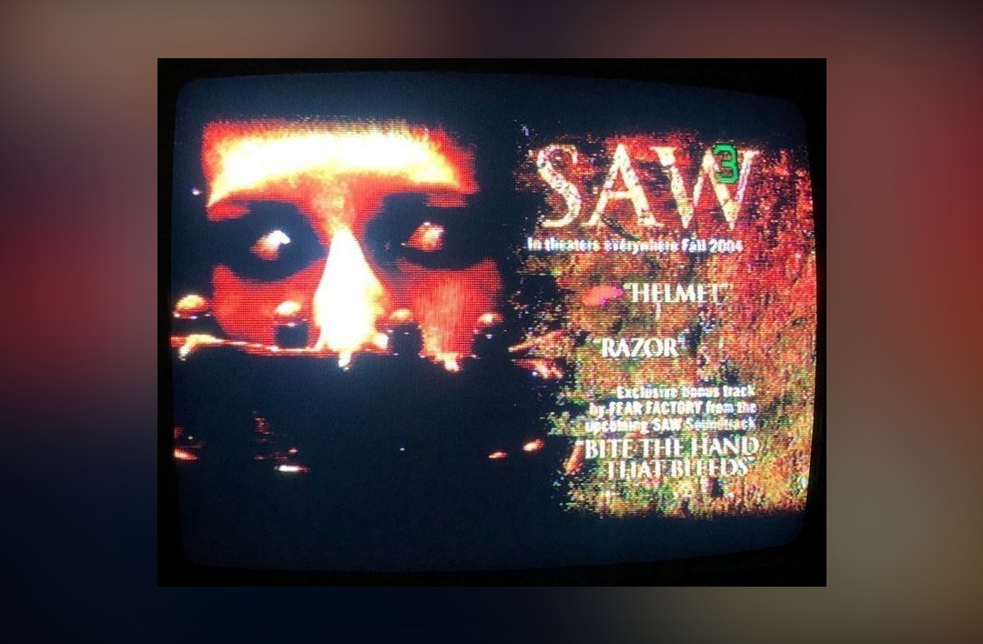 Saw movie poster