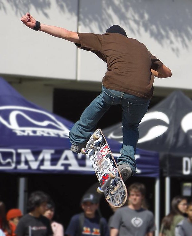 Skateboarding