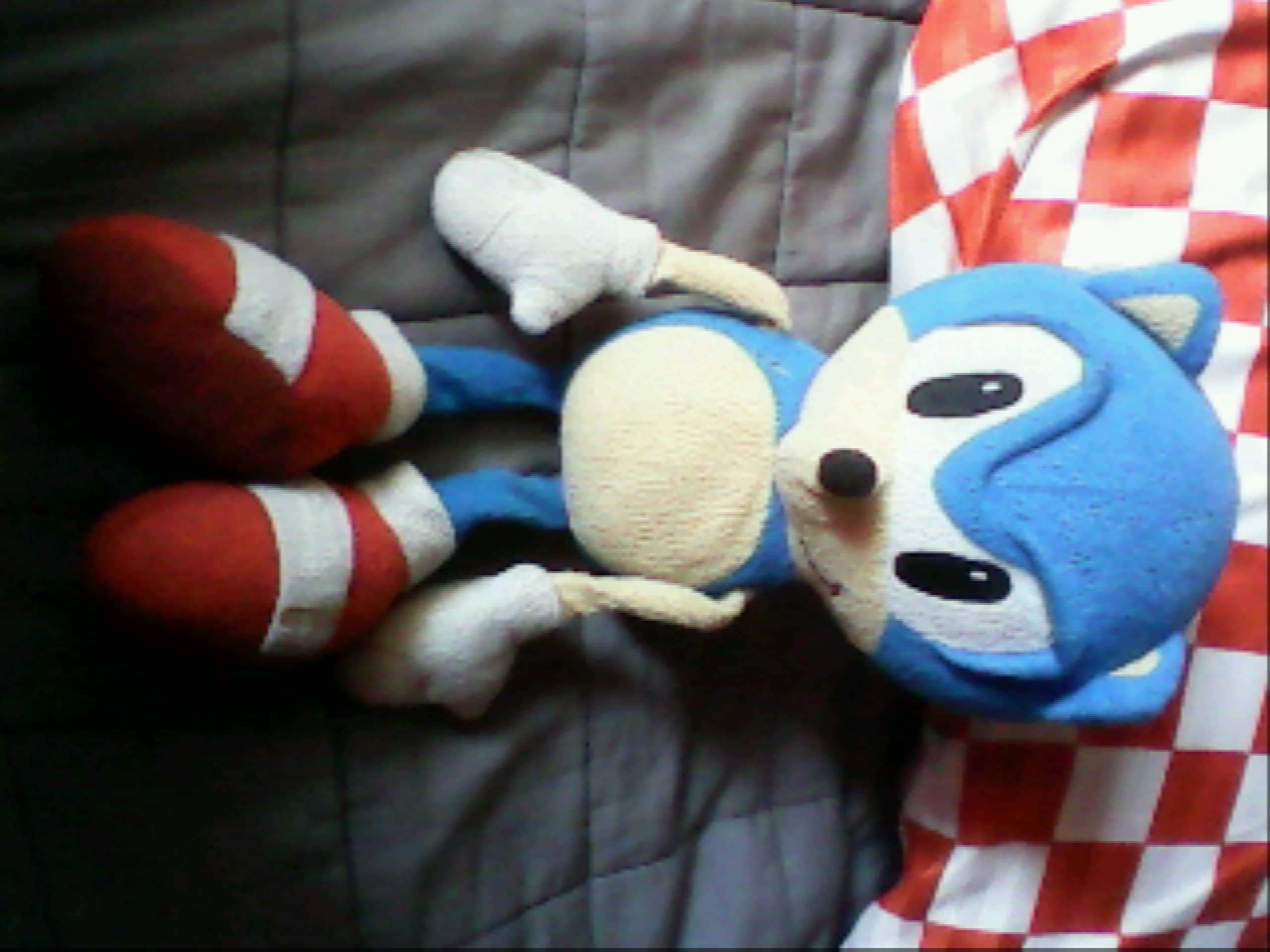 plush of Sonic the Hedgehog