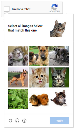 Are you a robot? Introducing "No CAPTCHA reCAPTCHA" | Google Search Central  Blog | Google for Developers