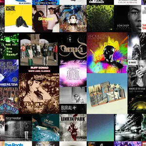 Fav Albums Collage 2024