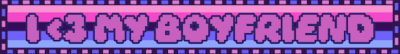 blinkie:omnisexual flag with text over it that reads i love my boyfriend