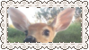 stamp: a deer with big ears