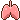 2 frame animation of a pair of lungs expanding and deflating