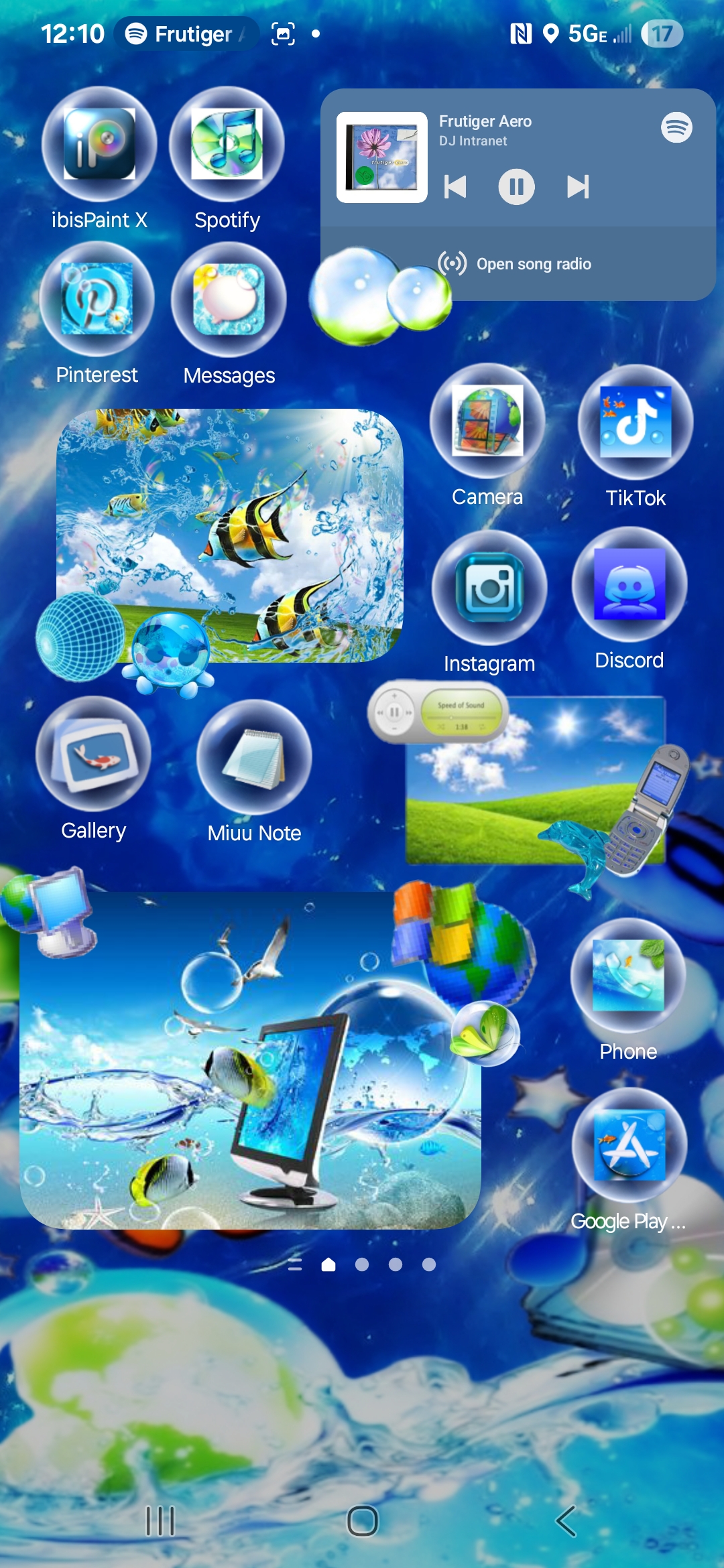 my homescreen frr