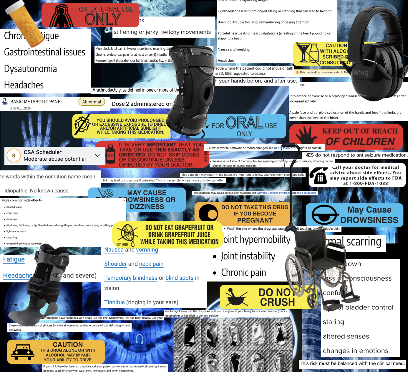 a collage