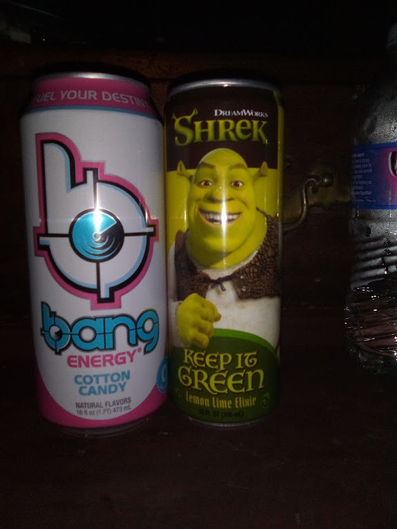 cotton candy bang energy vs lemon lime shrek