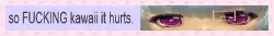 “So FUCKING kawaii it hurts.” Stamp