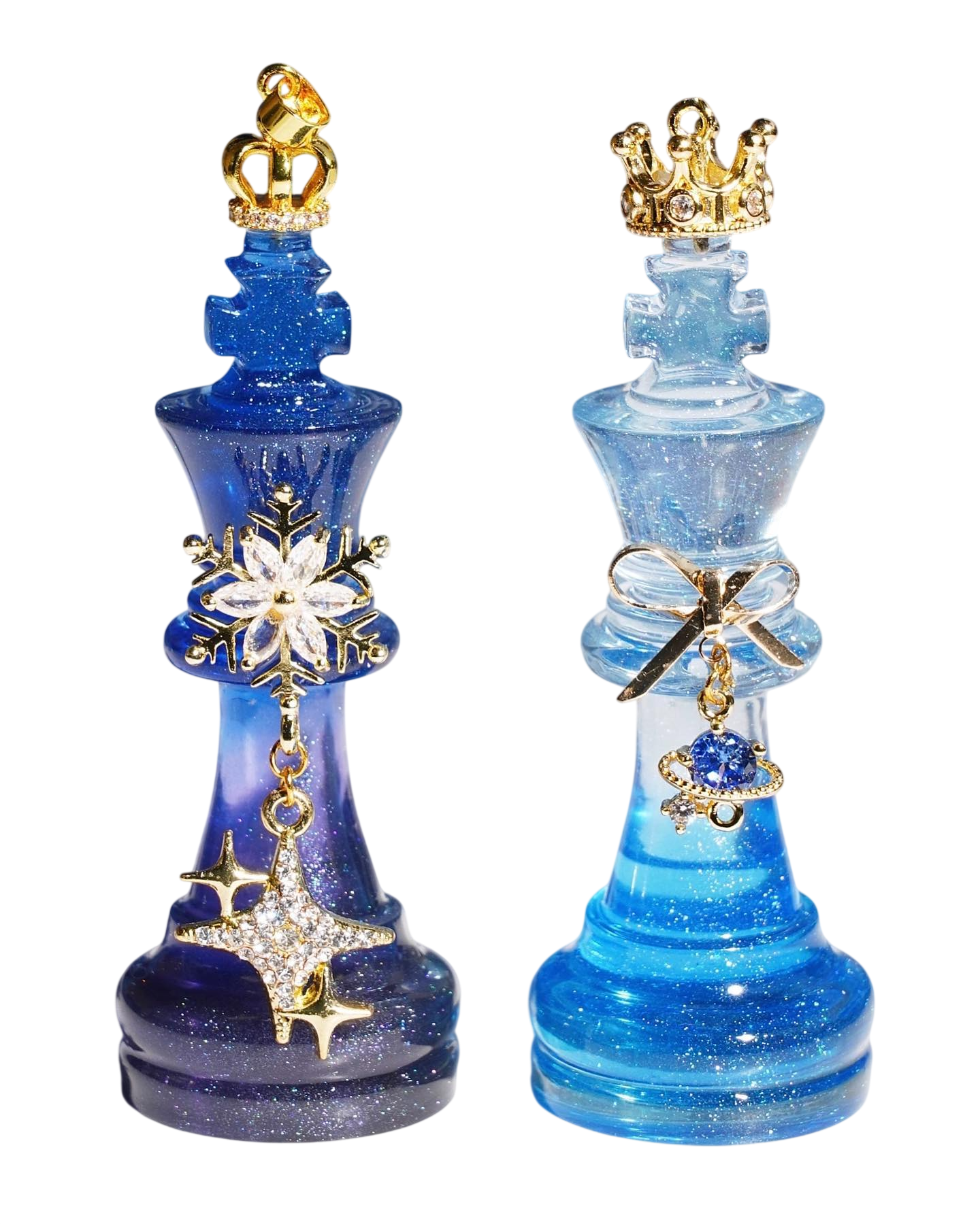blue resin dice