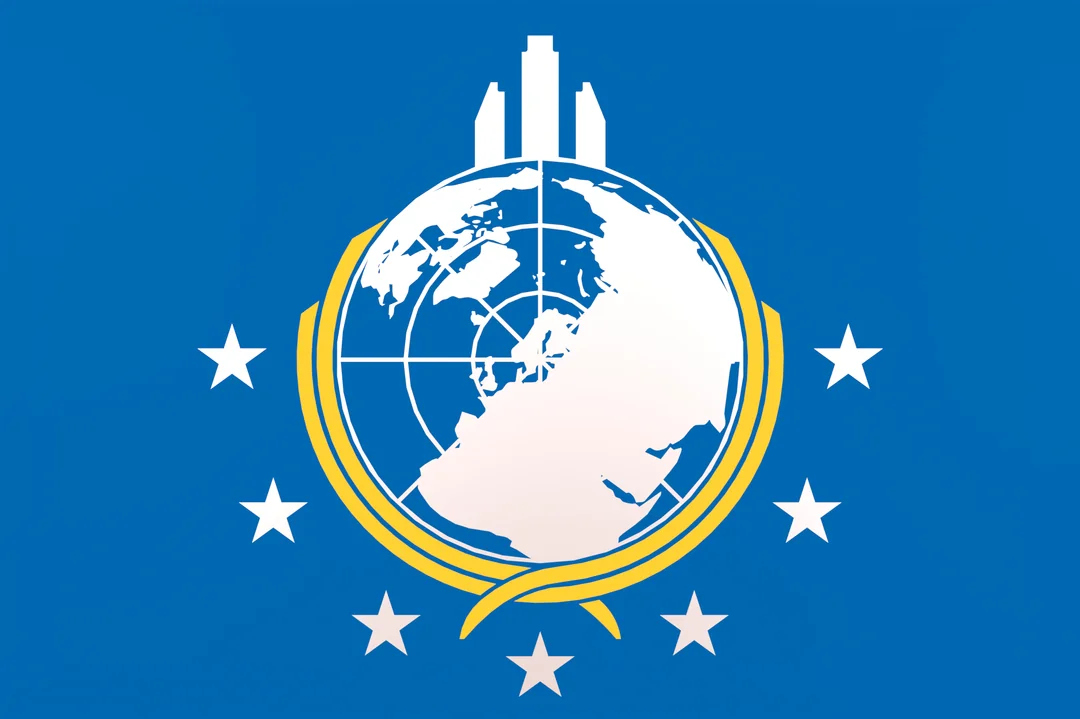 The Flag of Super Earth.