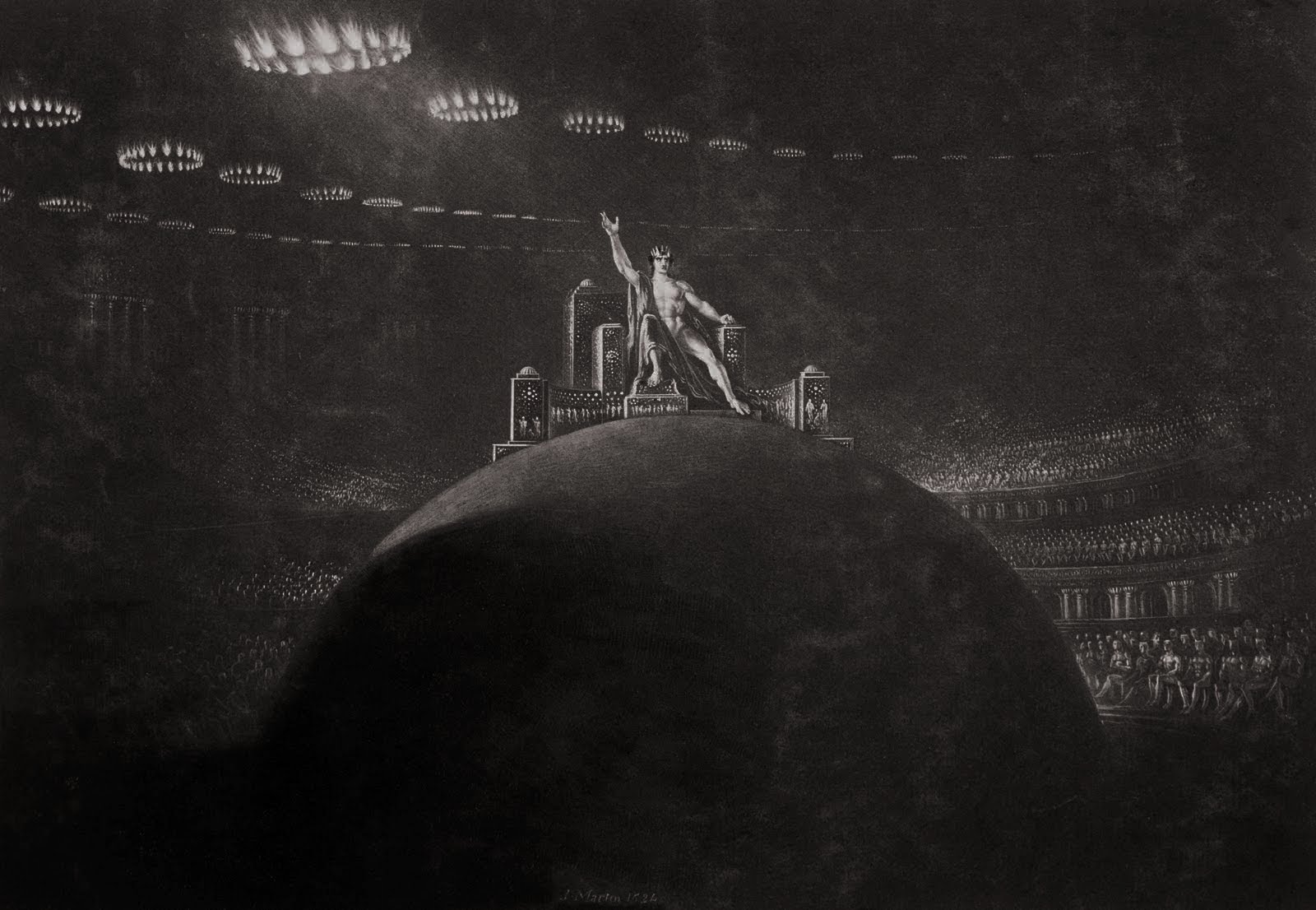 J. Martin · Satan Presiding at the Infernal Council
