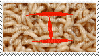 stamp with the text I ❤ MAGGOTS displaying one word per frame at a time