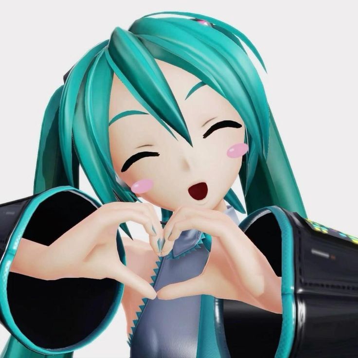 Miku happy
