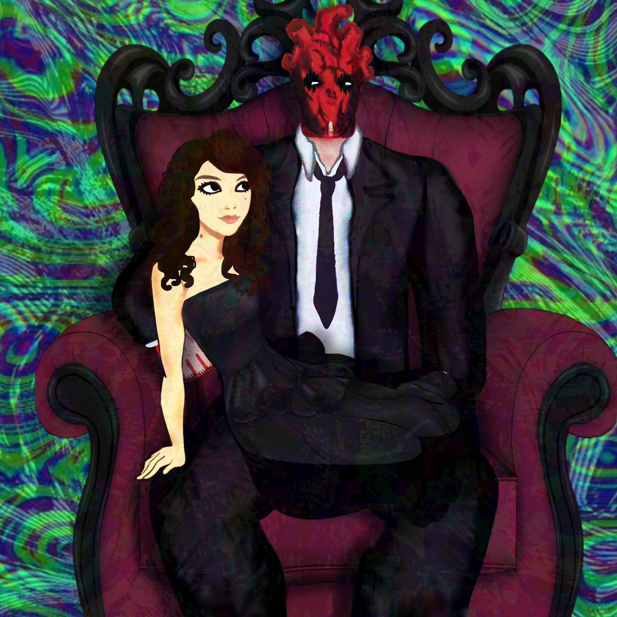 This is me x Shin from Dorohedoro. Ik, it’s not good 😭