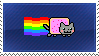 nyan cat stamp
