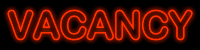 sign vacancy neon lb