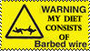 warning barbed wire by big argonian d1752xq fullview