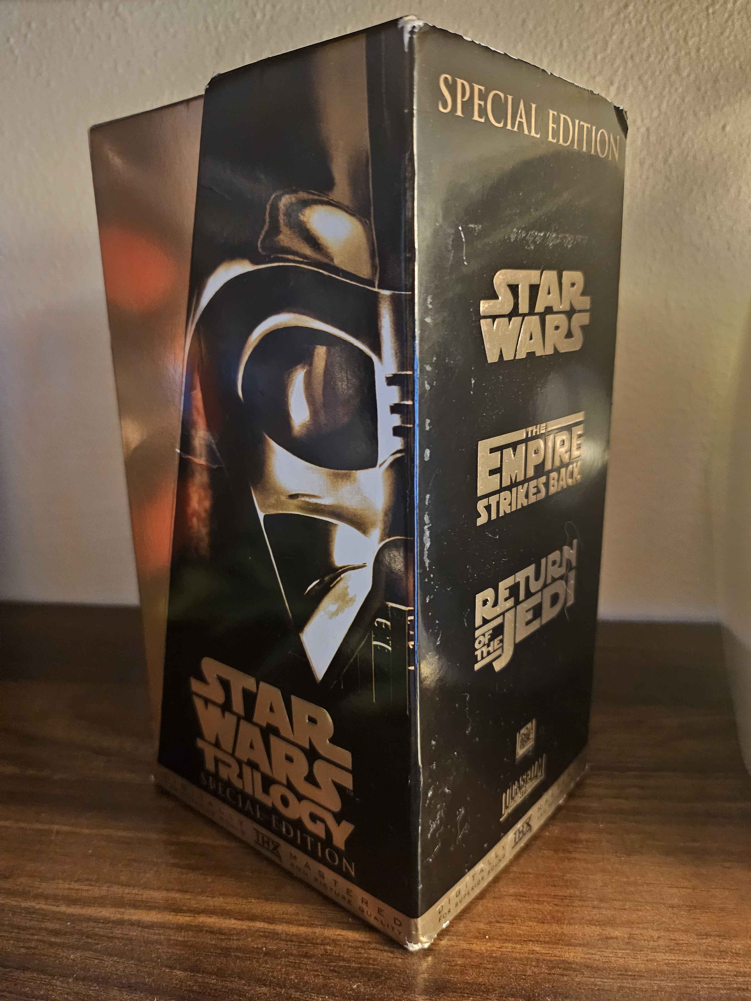 Star Wars original trilogy special edition VHS box set