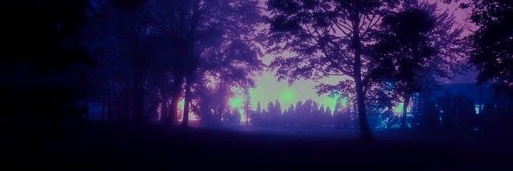 purple dreamy aesthetic twitter header