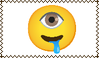 drooling cyclops stamp (emoji)