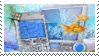 fish frutiger aero stamp