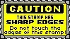 shatp edges stamp