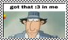 Inspector gadget stamp