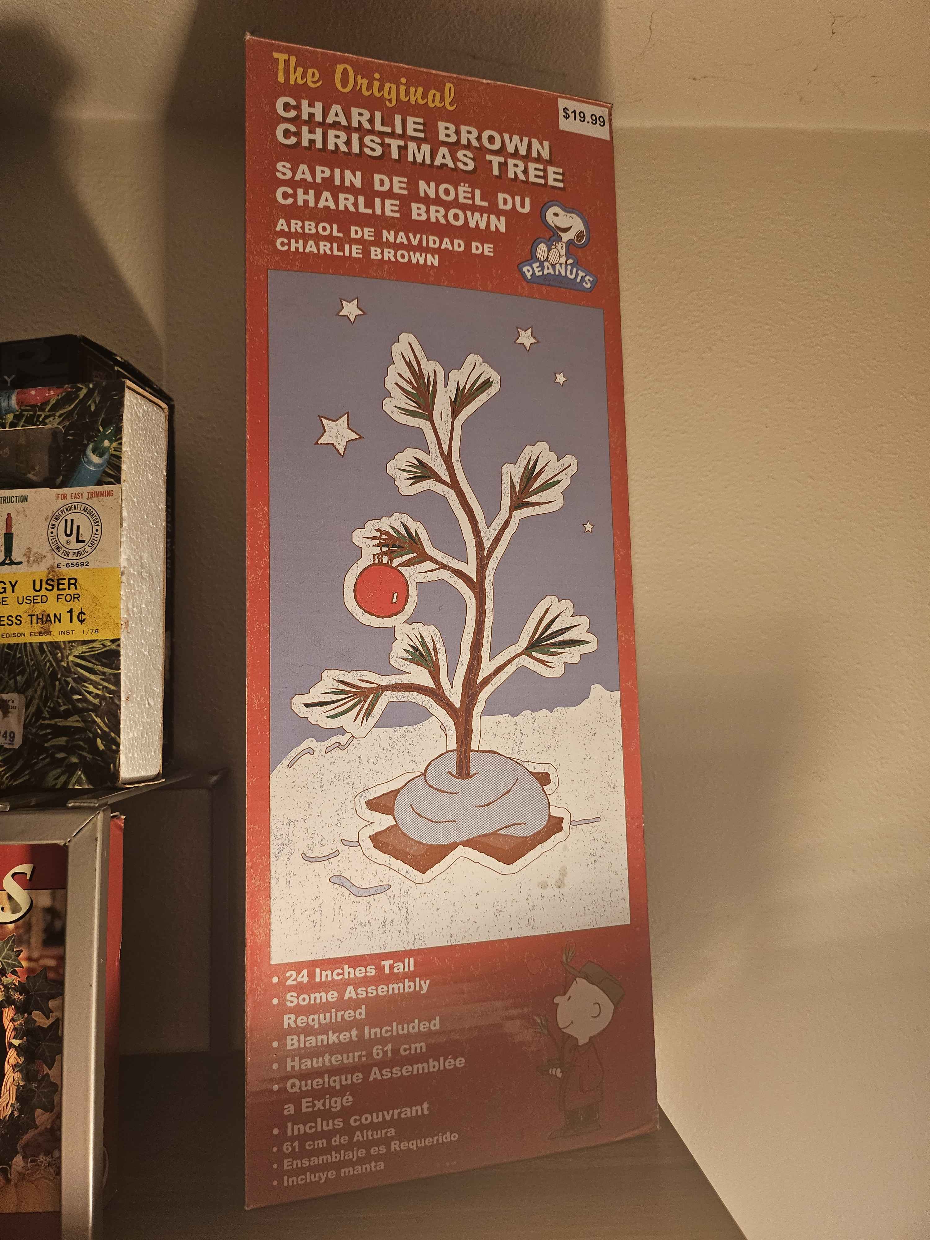 Charlie brown Christmas tree