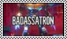 BADASSATRON Stamp