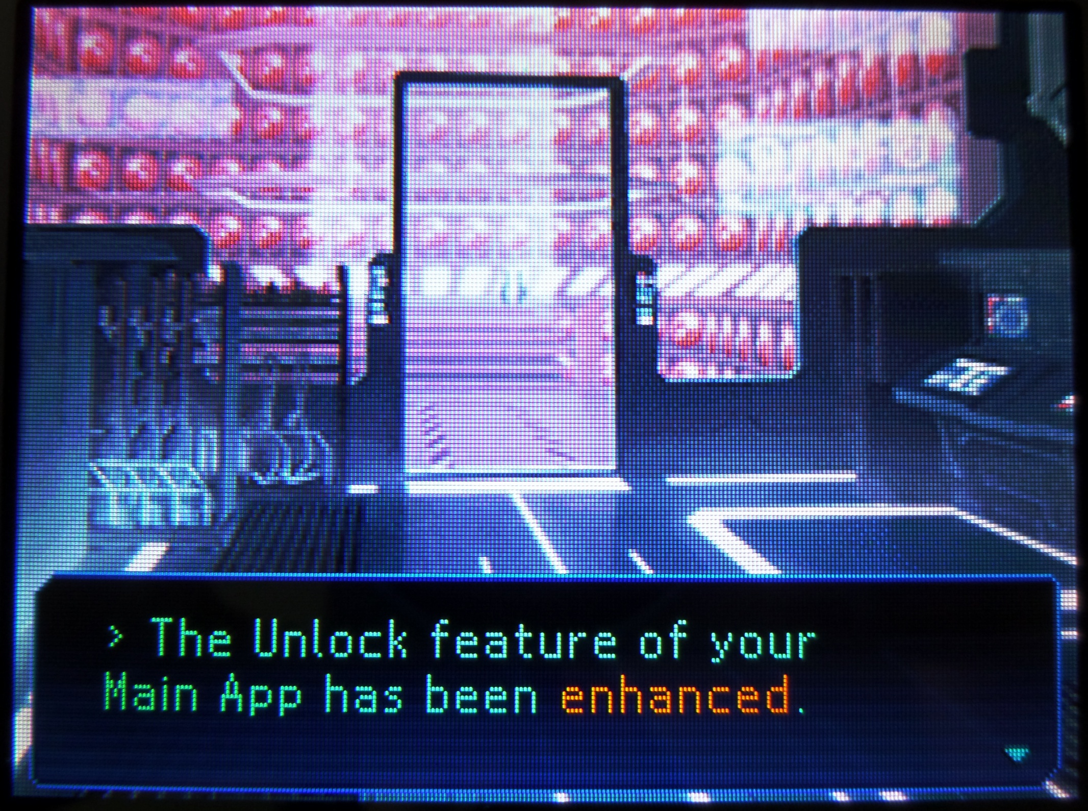irving upgraded your demonica's unlock function.