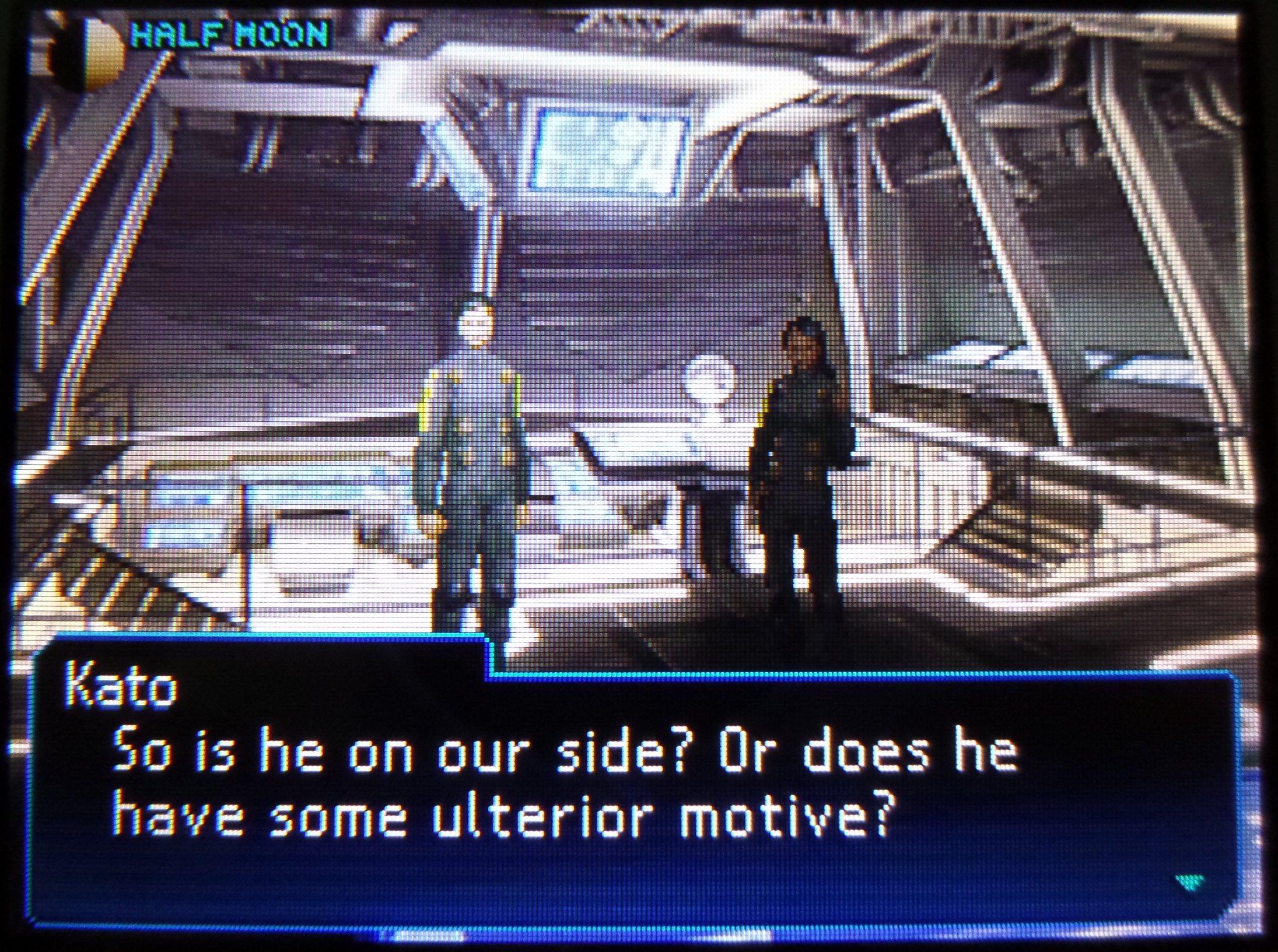is he on our side, or does he have some ulterior motive?