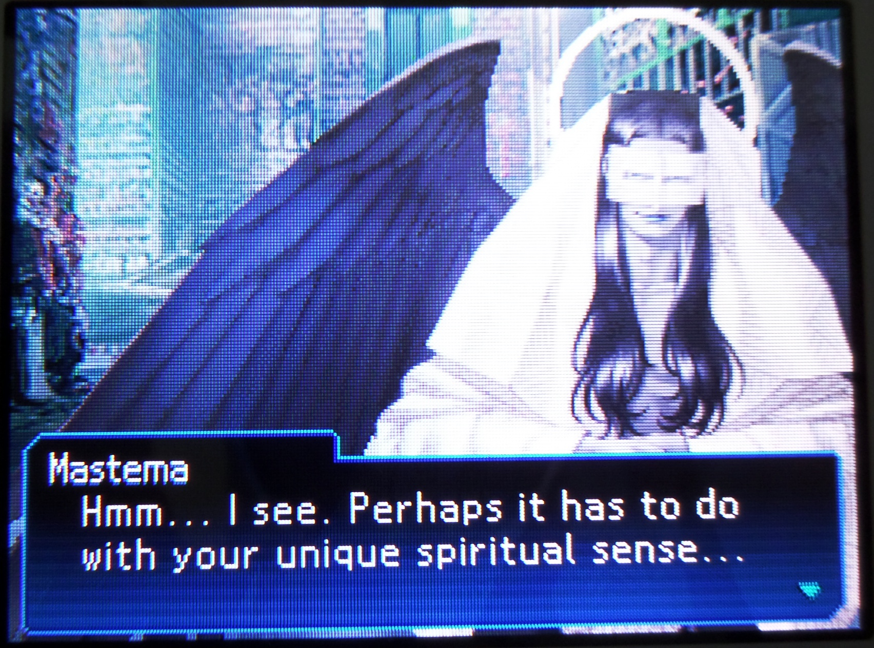 hmm... i see. perhaps it has to do with your unique spiritual sense...