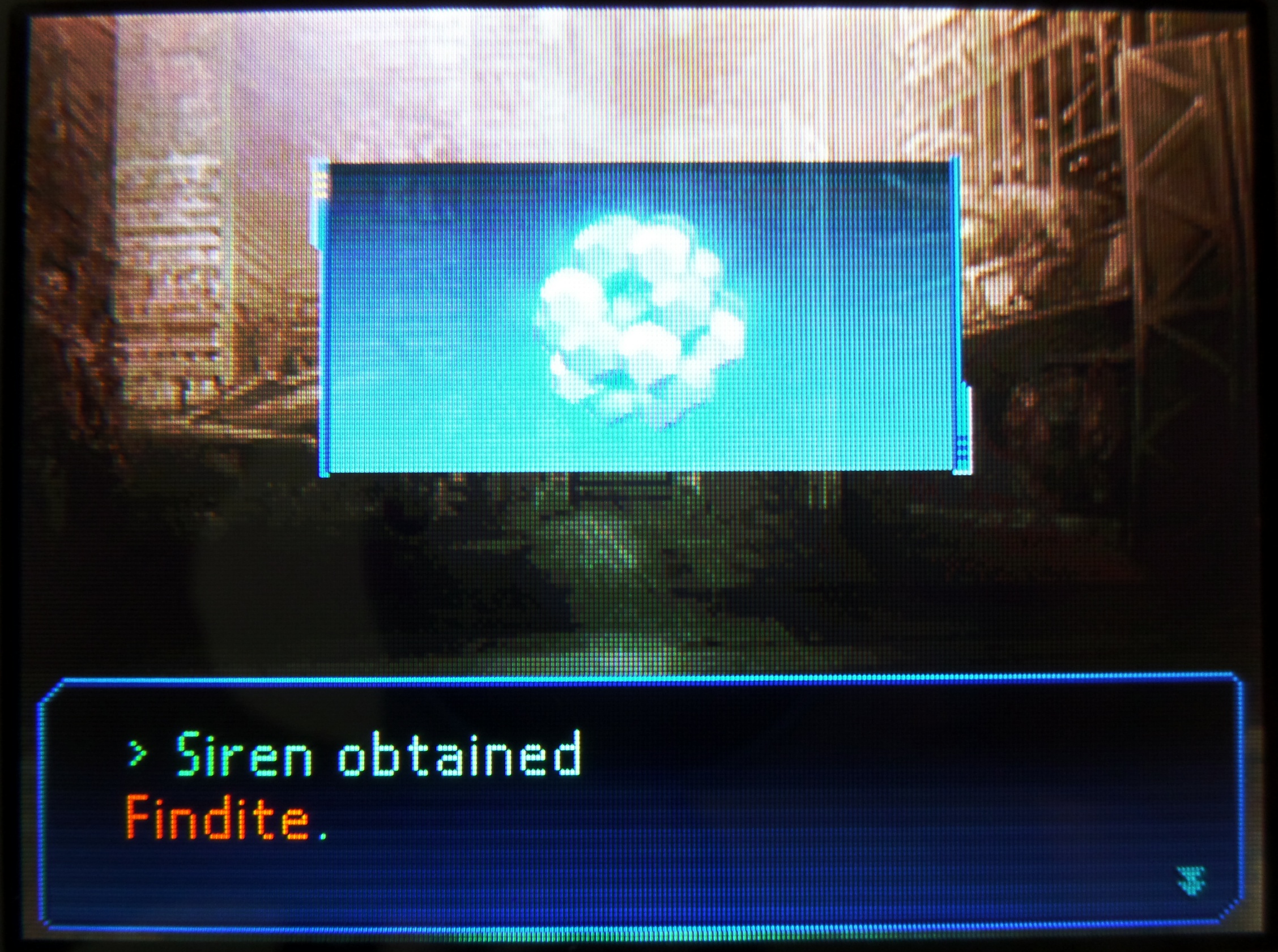 elysia found findite.