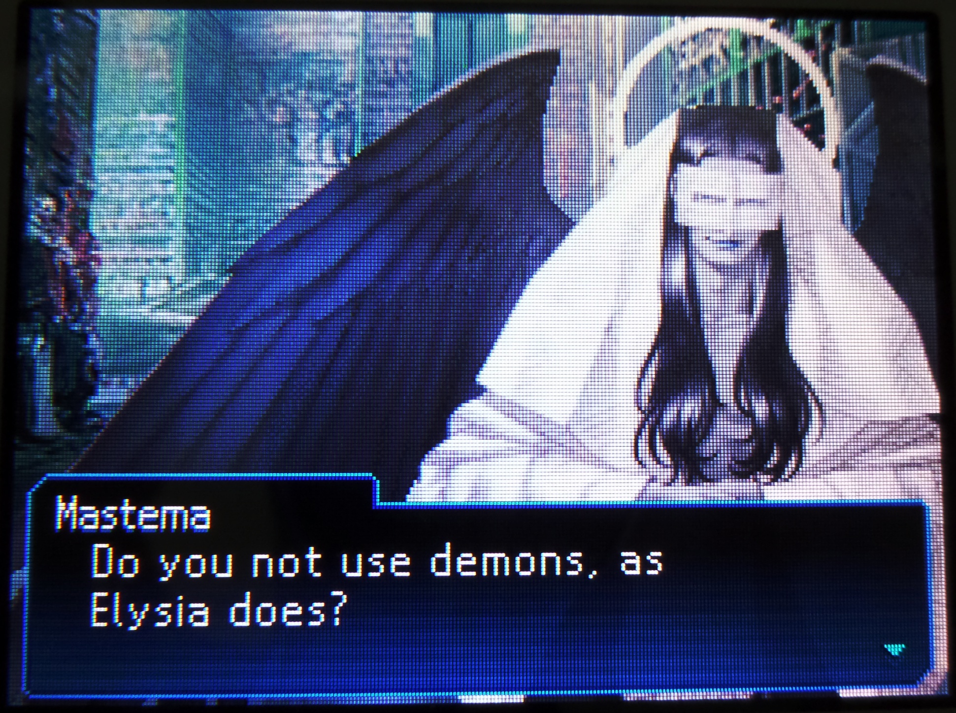 do you not use demons, as elysia does?