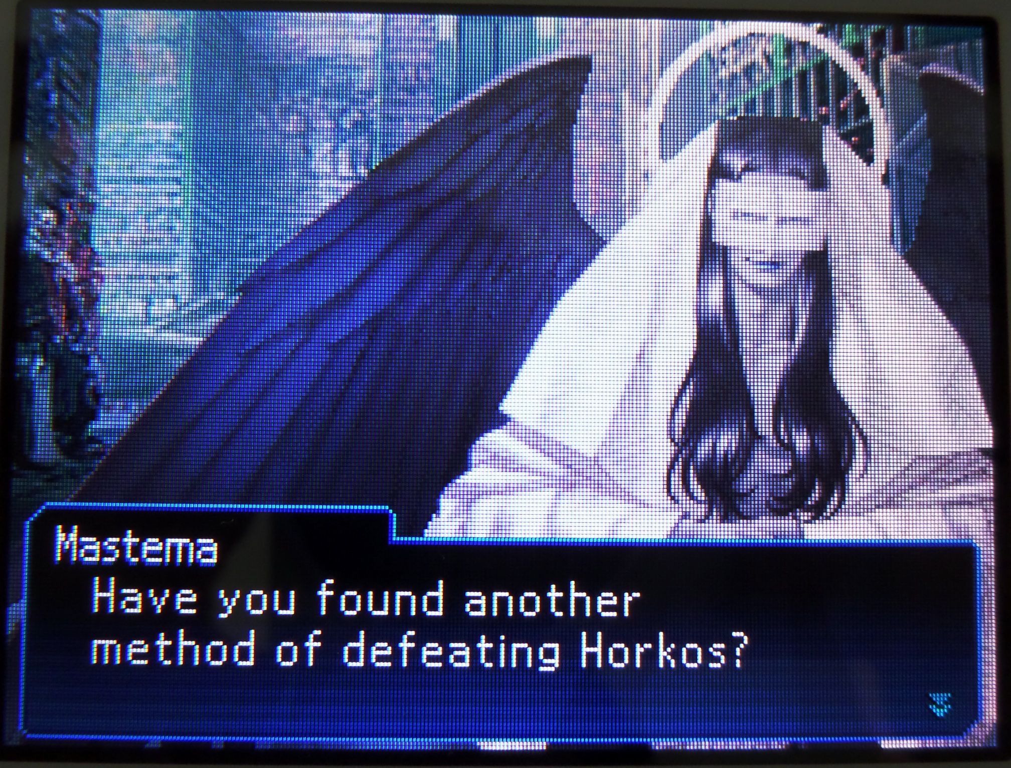 have you found another way of defeating horkos?