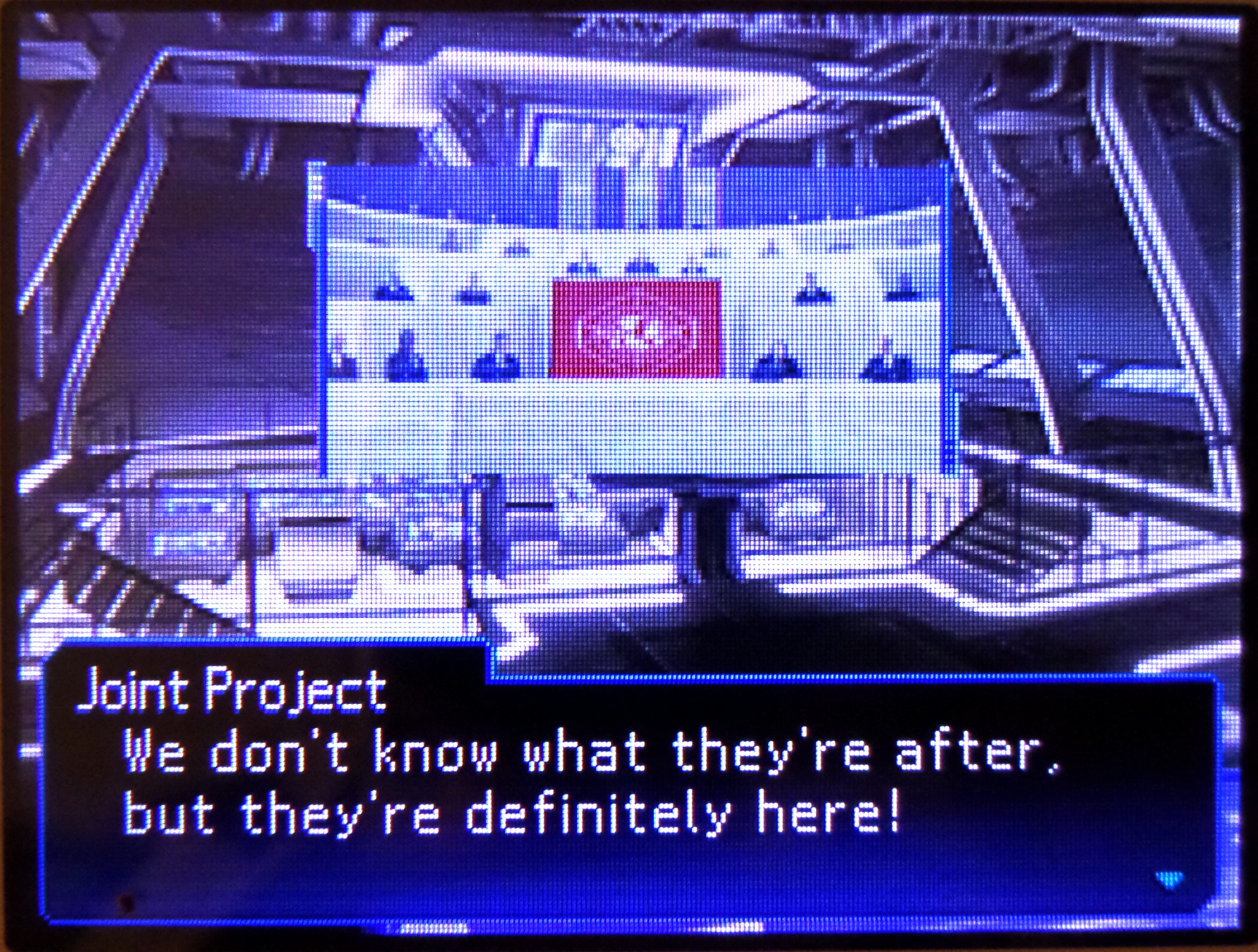 joint project: we don't know what they're after, but they're definitely here!