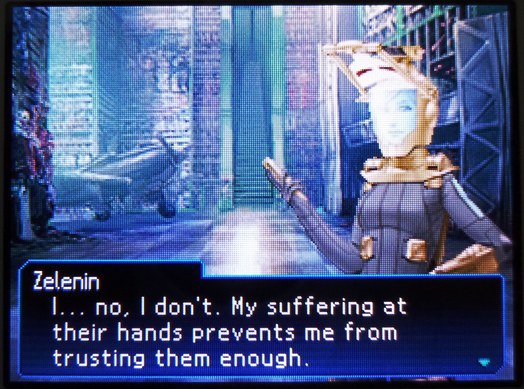 i... no, i don't. my suffering at their hands prevents me from trusting them enough.