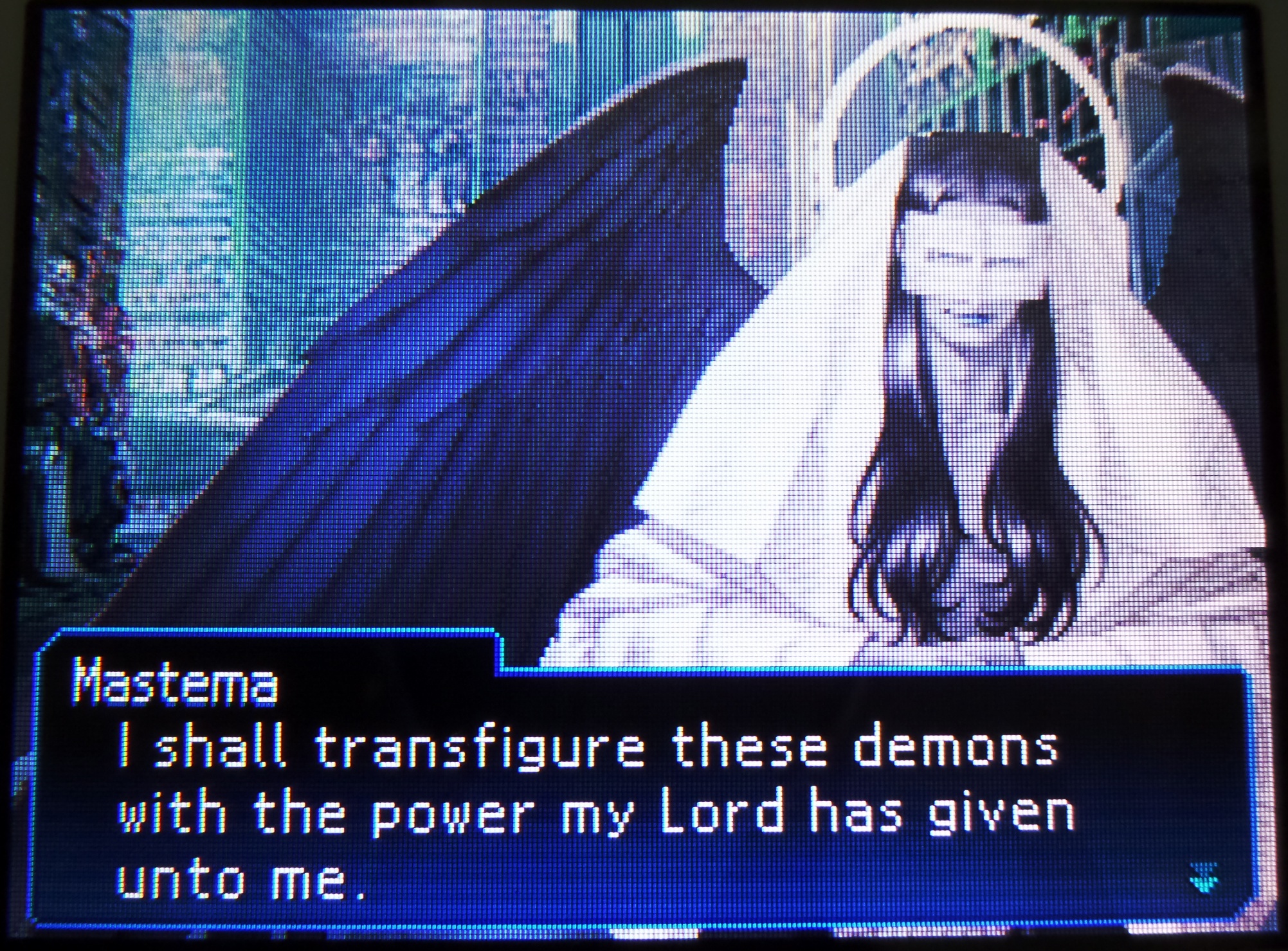 i will transfigure them with the power the Lord has given unto me