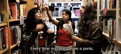 The feminist bookstore from Portlandia - GIFs - Imgur